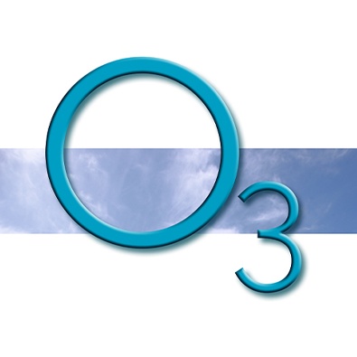 O3 sign for ozone